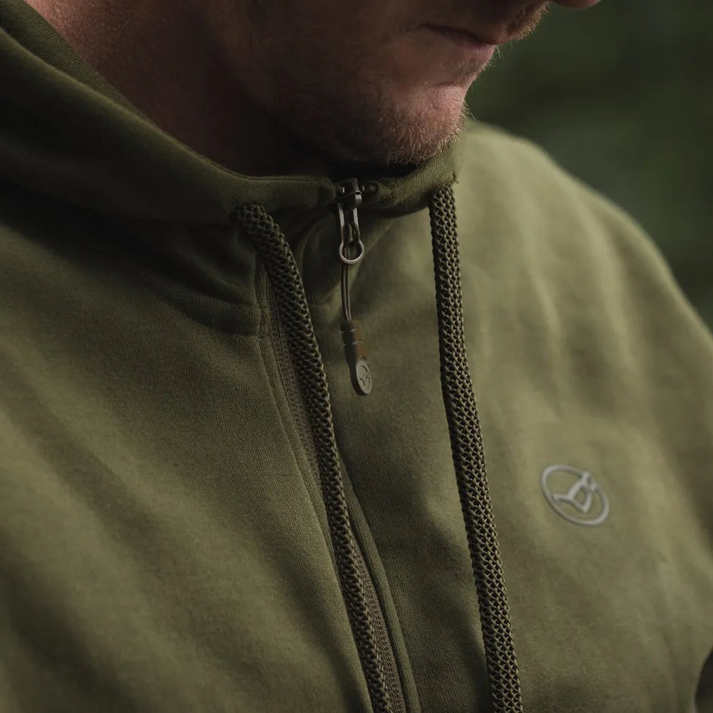 KORDA KORDA Zip Pro Hoodie | Olive - Parkfield Angling Centre