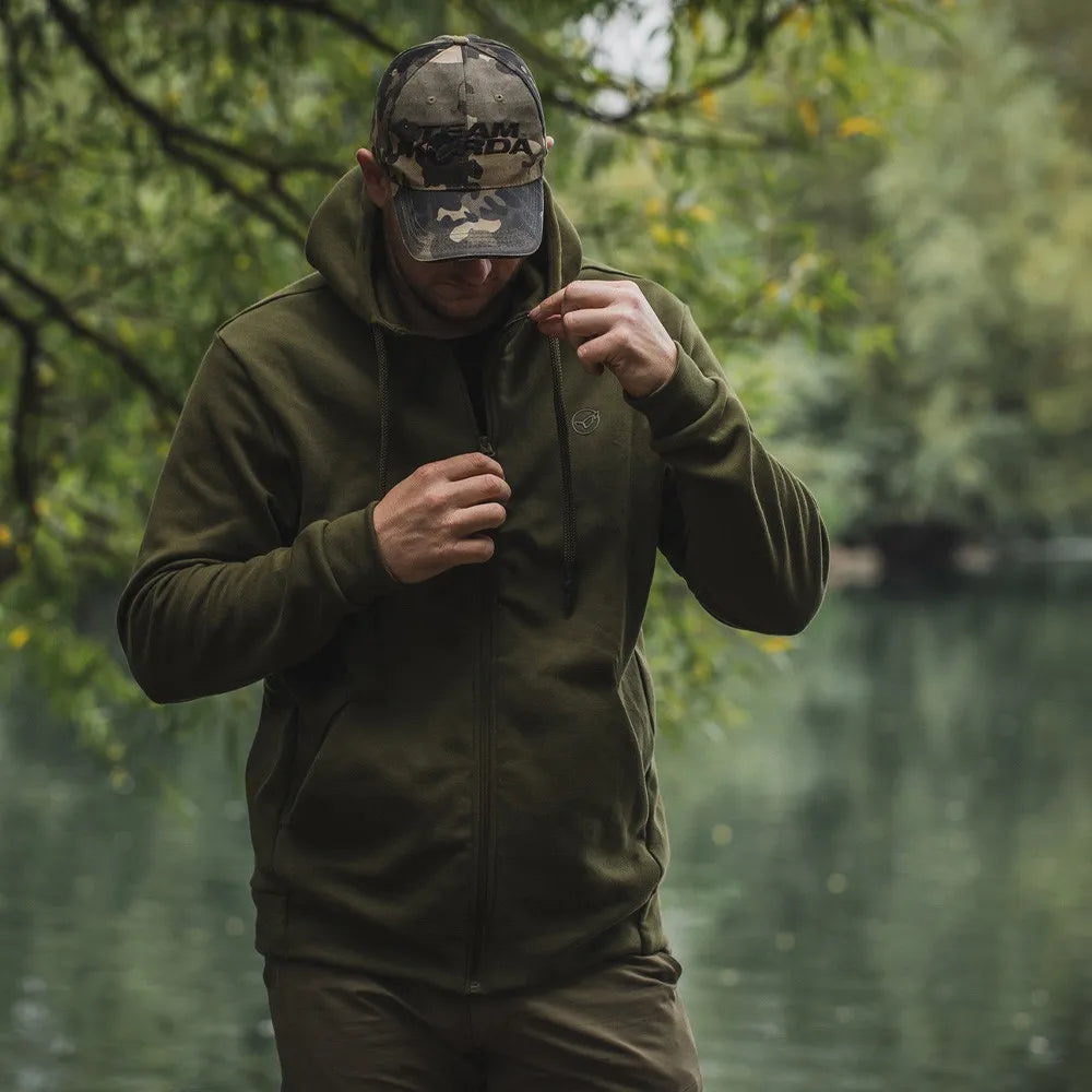 KORDA KORDA Zip Pro Hoodie | Olive - Parkfield Angling Centre