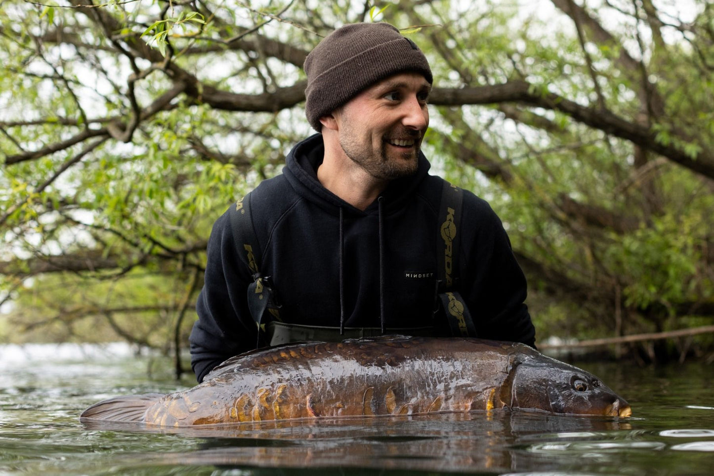 KORDA KORDA Mindset Patch Hoodie | Black - Parkfield Angling Centre