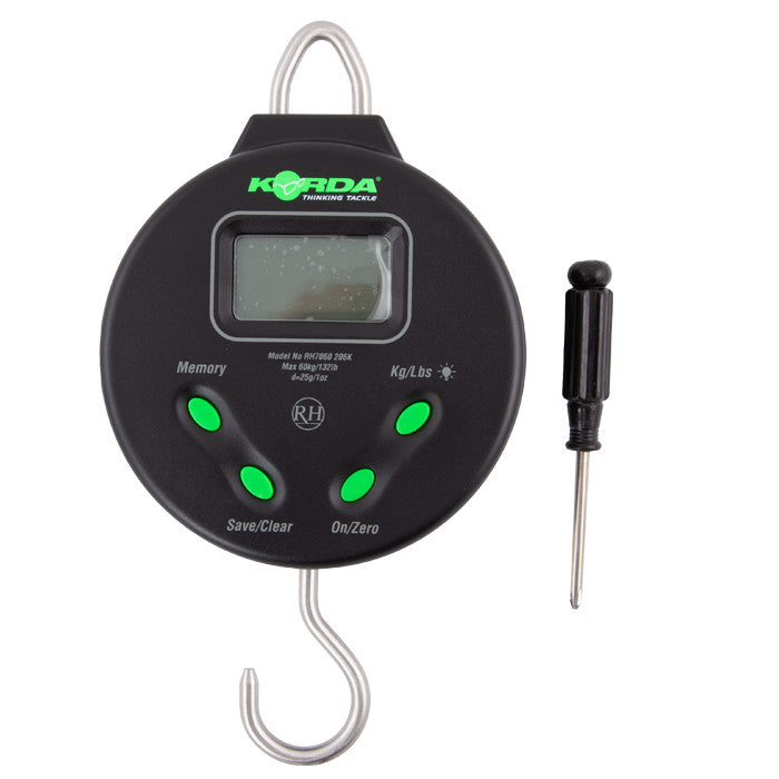 KORDA KORDA Digital Scale 132lb/60kg - Parkfield Angling Centre