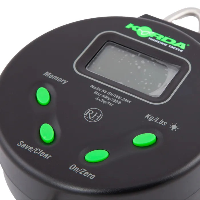 KORDA KORDA Digital Scale 132lb/60kg - Parkfield Angling Centre