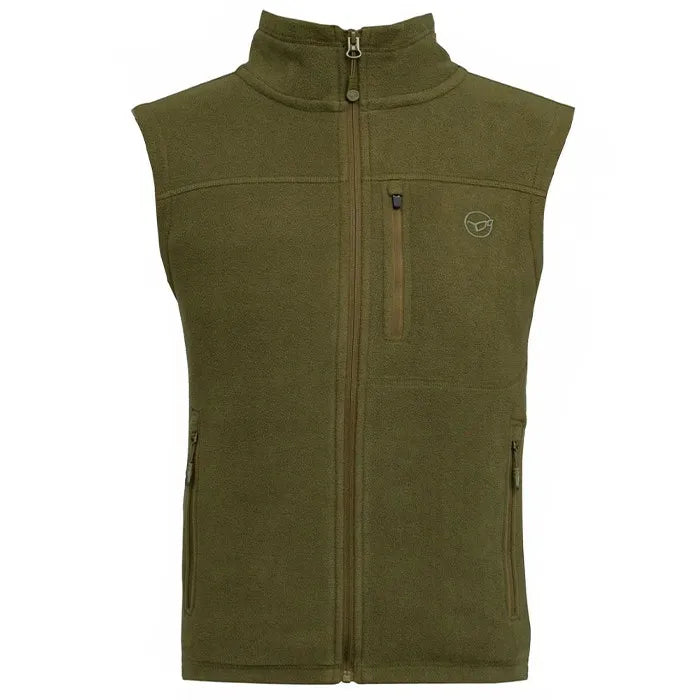 KORDA KORDA Fleece Gilet | Olive - Parkfield Angling Centre