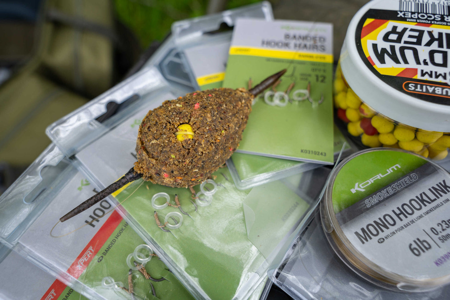 KORUM KORUM Banded Hook Hairs - Barbed 8 - Parkfield Angling Centre