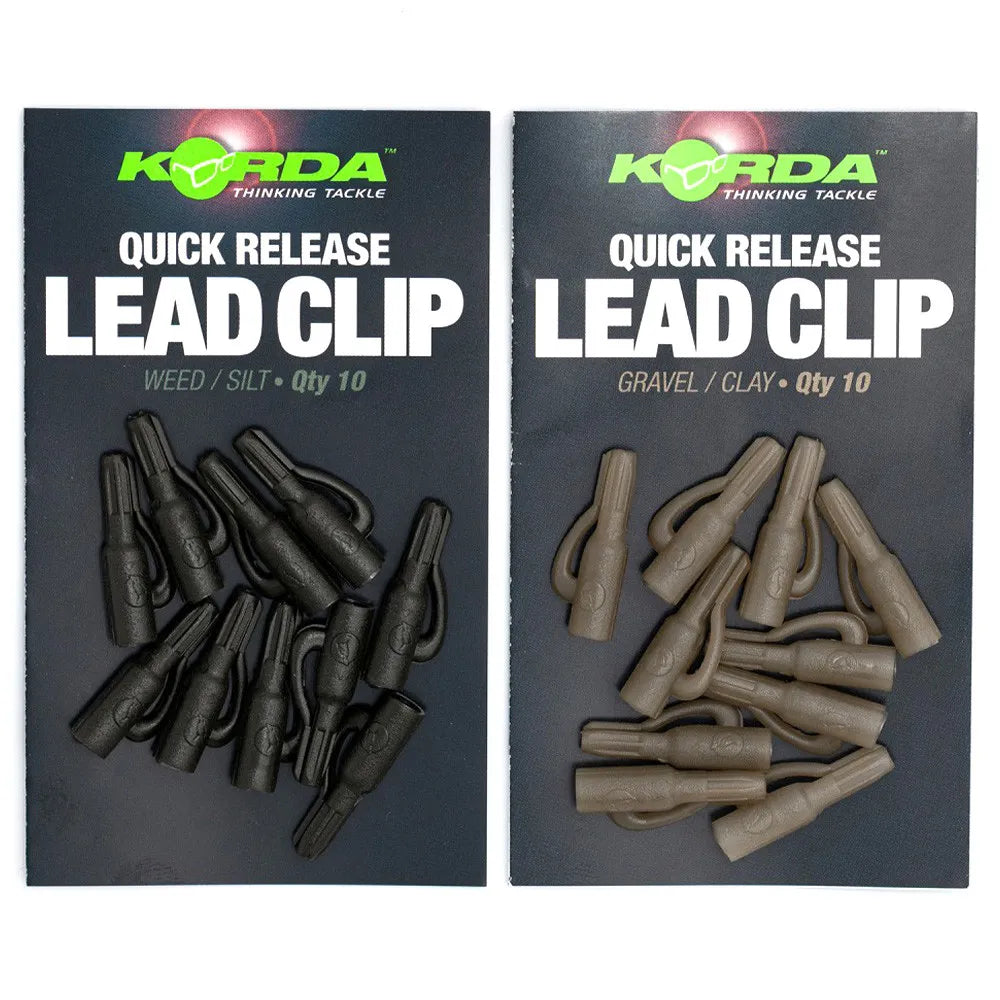KORDA KORDA Quick Release Lead Clips - Parkfield Angling Centre