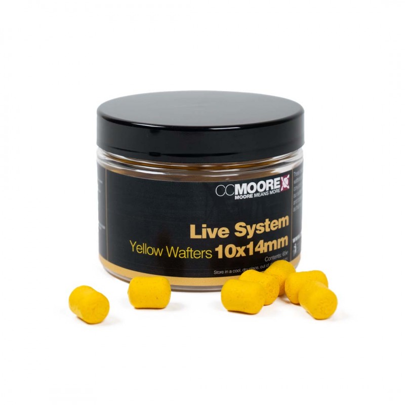 CC MOORE CC MOORE Live System Dumbell Wafters 10x14mm (65) - Parkfield Angling Centre