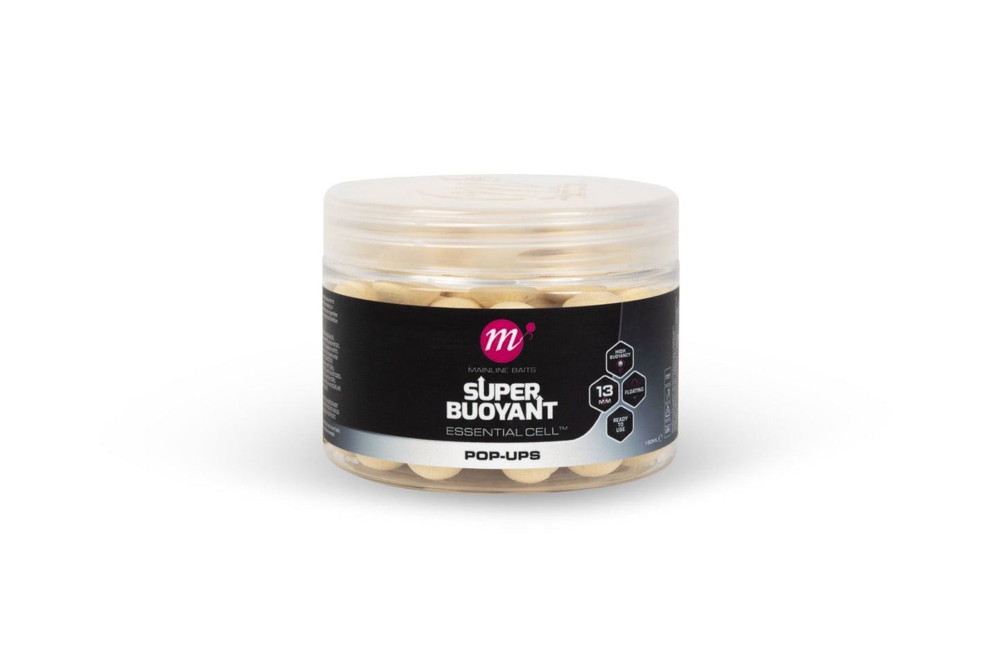 MAINLINE MAINLINE Essential Cell Super Buoyant Pop-Ups - 13mm - Parkfield Angling Centre