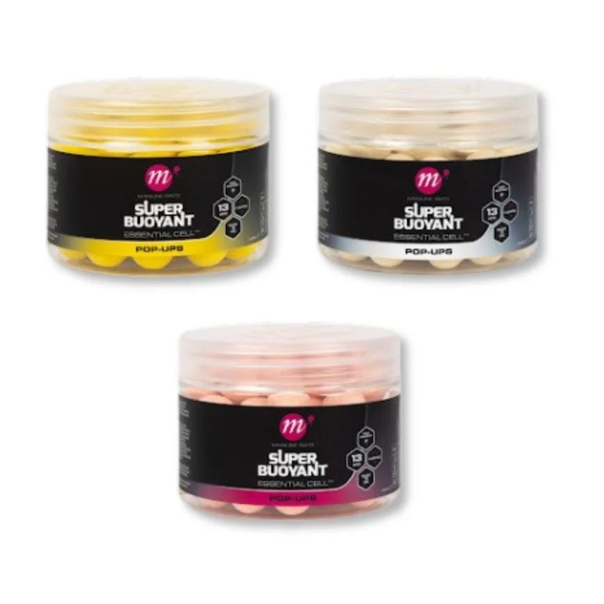 MAINLINE MAINLINE Essential Cell Super Buoyant Pop-Ups - 13mm - Parkfield Angling Centre