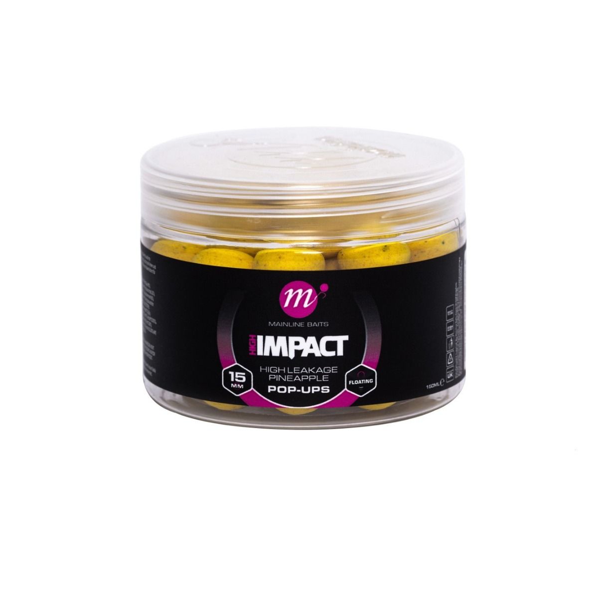MAINLINE MAINLINE Hi Impact High Leakage Pineapple - 15mm Pop Up 150ml - Parkfield Angling Centre