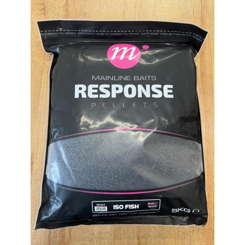 MAINLINE MAINLINE Response Pellet ISO Fish - 5mm - 5kg - Parkfield Angling Centre