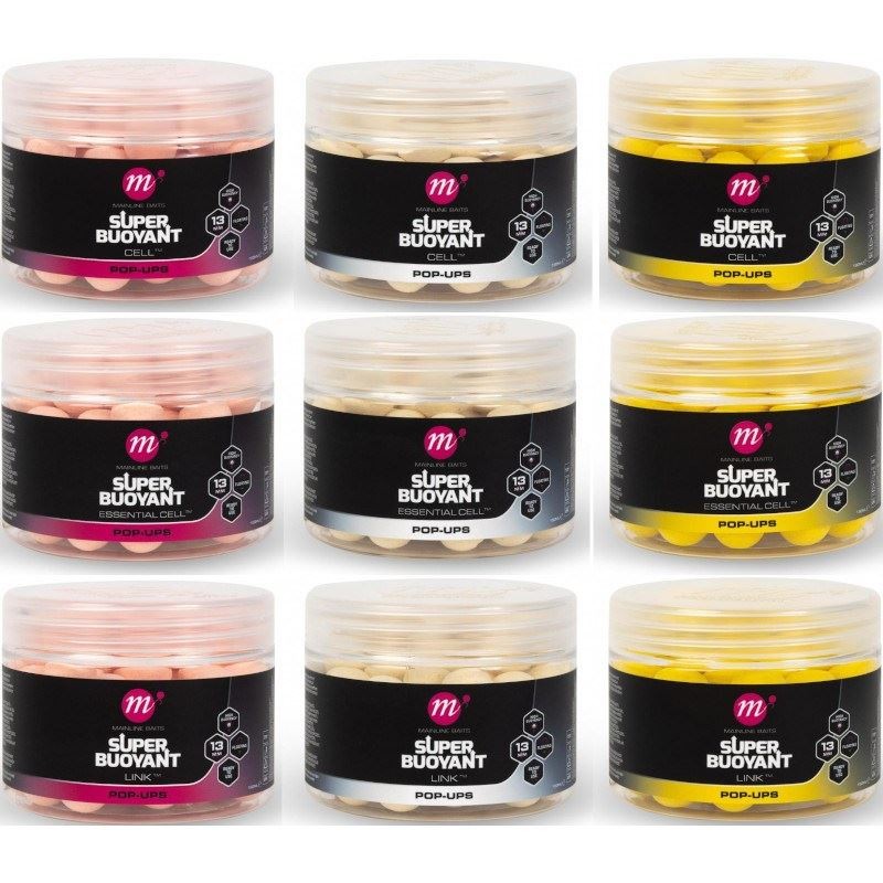 MAINLINE MAINLINE Cell Super Buoyant Pop-Ups - 13mm - Parkfield Angling Centre