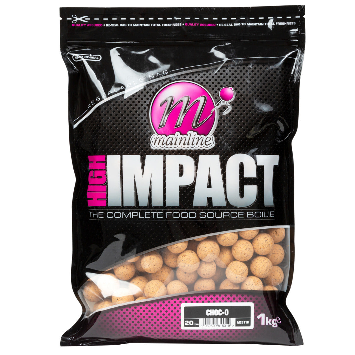 MAINLINE MAINLINE Hi Impact Shelf Life Spicy Crab - 15mm - 1kg - Parkfield Angling Centre