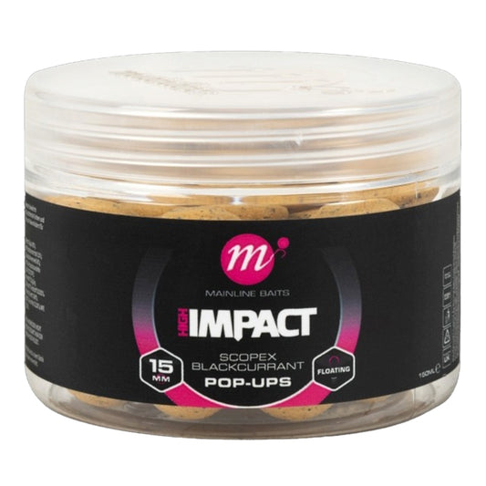 MAINLINE MAINLINE Hi Impact Scopex Blackcurrant - 15mm Pop Up 150ml - Parkfield Angling Centre