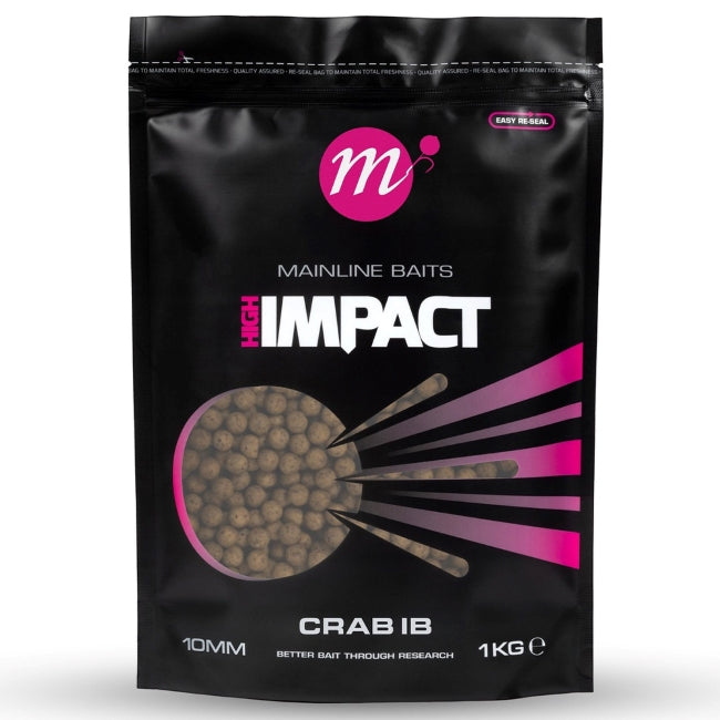 MAINLINE MAINLINE Hi Impact Shelf Life Crab IB - 15mm - 1kg - Parkfield Angling Centre