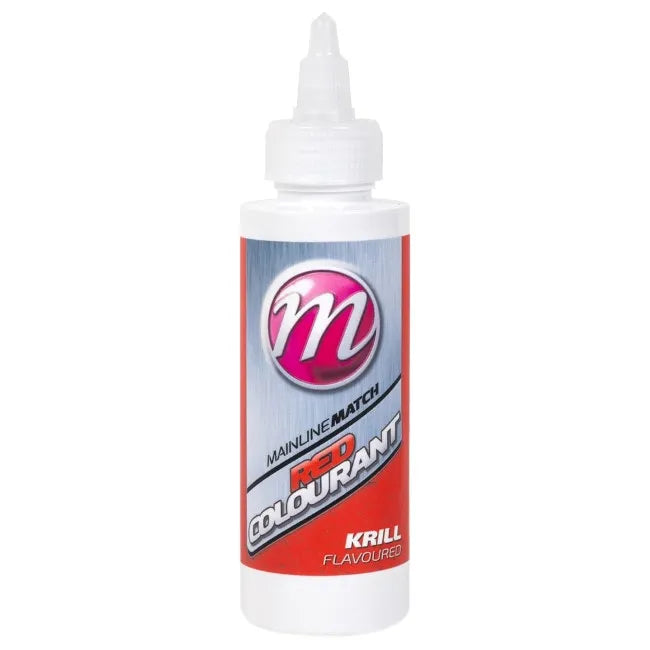 MAINLINE MAINLINE Krill Flavoured Colourants - 100ml - Red - Parkfield Angling Centre