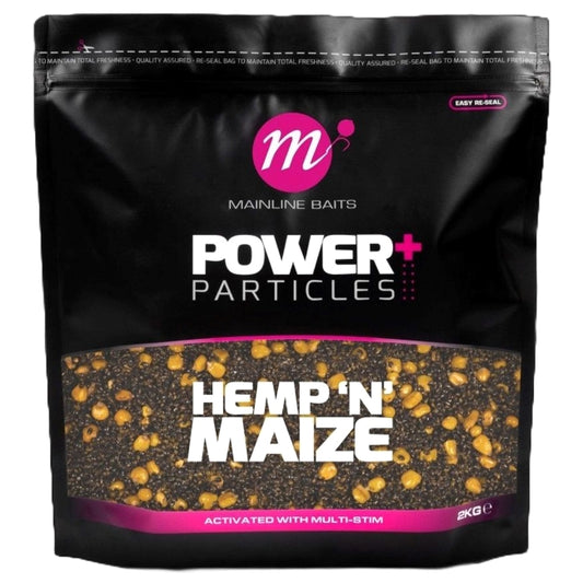 MAINLINE MAINLINE Power+ Hemp Mix 2kg - Parkfield Angling Centre