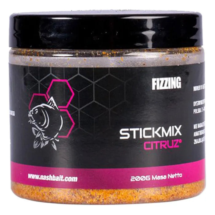 NASH NASH Citruz Fizzing Stick Mix 200g - Parkfield Angling Centre