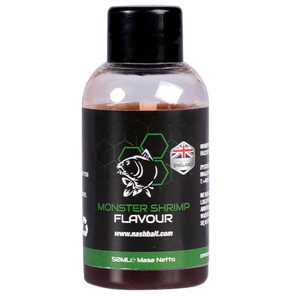 NASH NASH Monster Shrimp Flavour 50ml - Parkfield Angling Centre