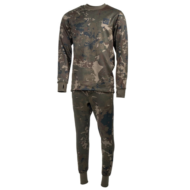 NASH NASH Zero Tolerance Base Layer Set Camo - Parkfield Angling Centre
