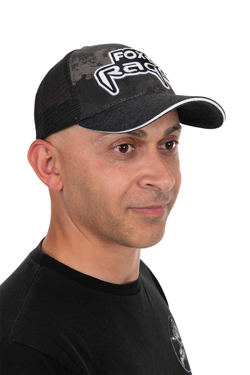 FOX FOX Rage Embroided Camo Trucker Cap - Parkfield Angling Centre
