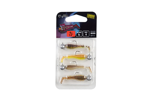 FOX FOX Micro Spikey Fry Mixed UV Colour Pack LOADED  - Parkfield Angling Centre