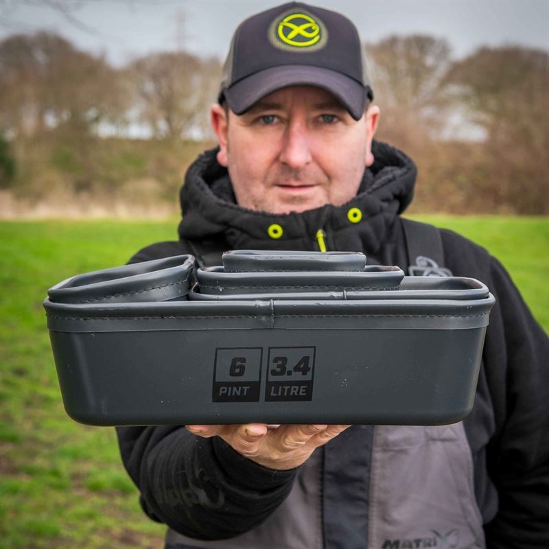 MATRIX MATRIX EVA Stacking Bait Tub - Parkfield Angling Centre
