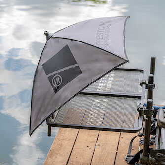 PRESTON PRESTON Grey Bait Brolly - Parkfield Angling Centre