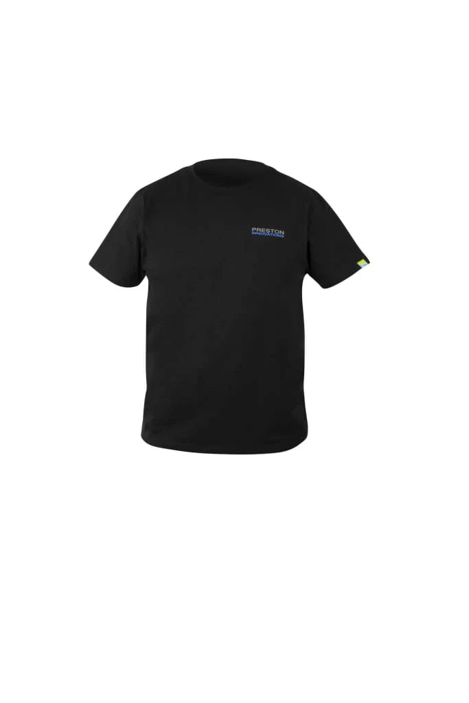 PRESTON PRESTON Black T-Shirt - Parkfield Angling Centre
