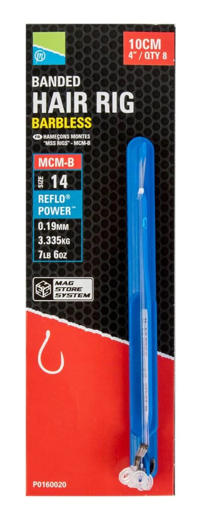 PRESTON PRESTON MCM-B - BANDED AND BAYONET MAG STORE HOOKLENGTHS - Parkfield Angling Centre
