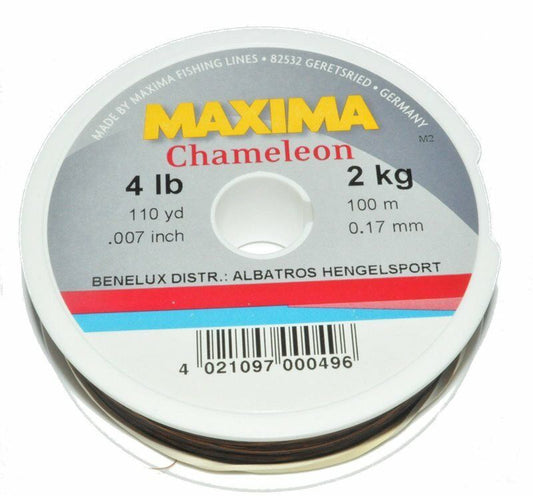 MAXIMA MAXIMA 100m Chameleon Spools 2-15lb  - Parkfield Angling Centre