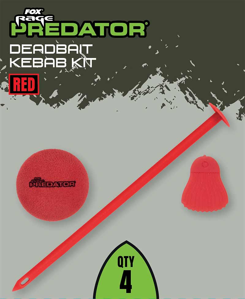 FOX FOX Rage Predator Deadbait Kebab Kit Red - Parkfield Angling Centre