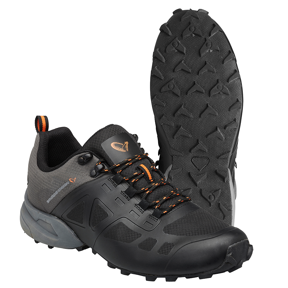 SAVAGE SAVAGE X-Grip Shoe Black/Grey - Parkfield Angling Centre