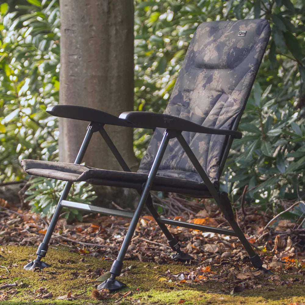 SOLAR SOLAR Undercover Camo Recliner Chair  - Parkfield Angling Centre