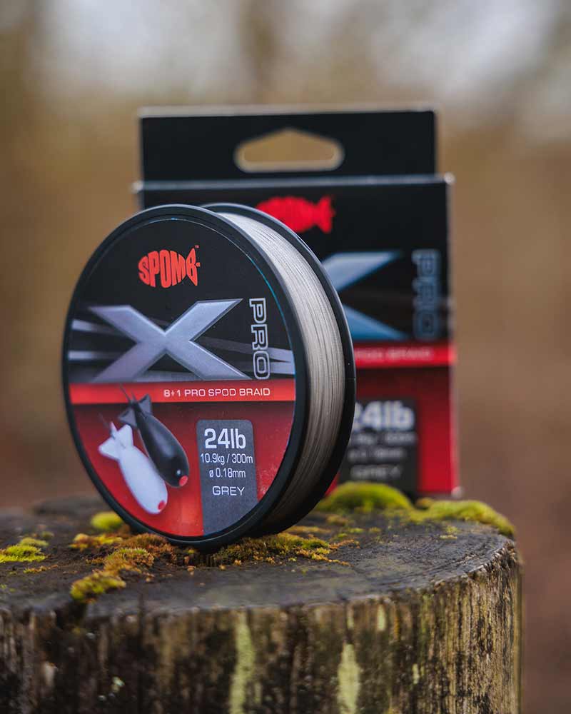 FOX Spomb Xd Pro Braid Grey 8+1 0.14Mm 16Lbs