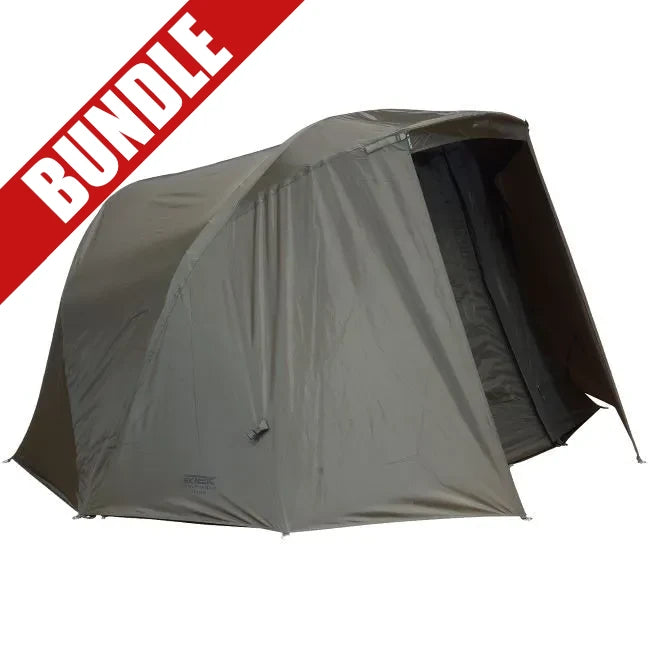 Parkfield Angling Centre SONIK SK-Tek Bivvy 1 Man with Overwrap Bundle - Parkfield Angling Centre