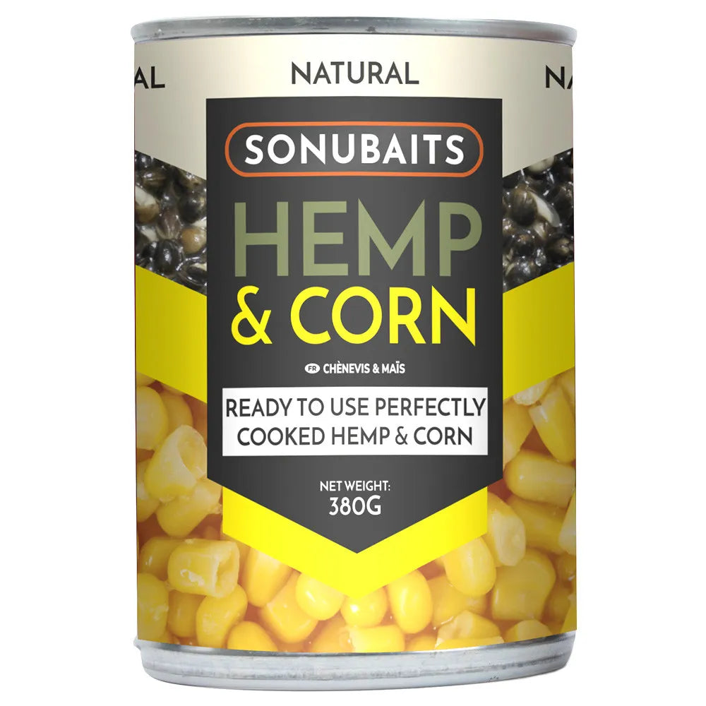 SONU SONU Hemp & Corn (380Gr) - Parkfield Angling Centre