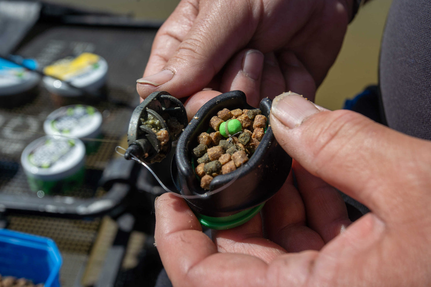SONU SONU Stiki Marine Green Method Pellets - 2Mm (650Gr) - Parkfield Angling Centre