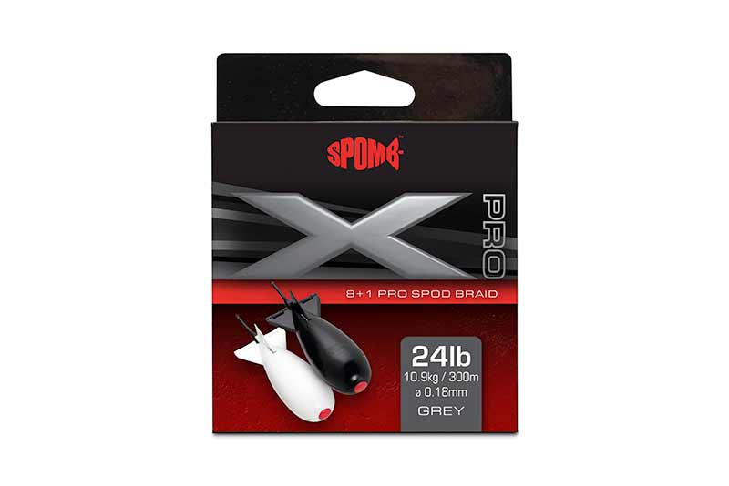 FOX Spomb Xd Pro Braid Grey 8+1 0.14Mm 16Lbs