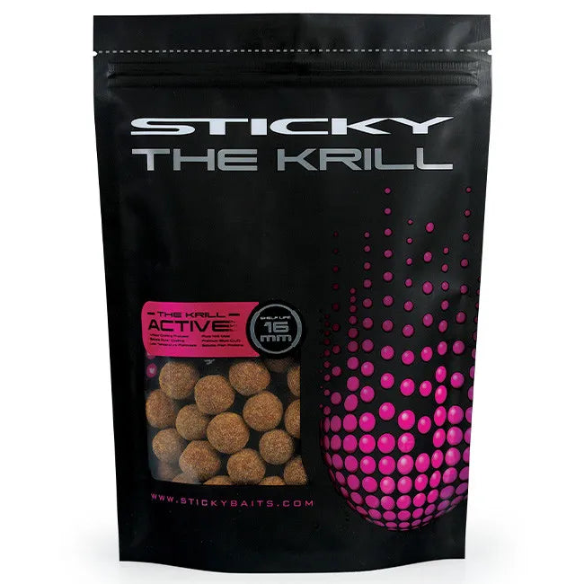 STICKY BAITS STICKY BAITS The Krill Active Shelf Life 1kg Bag - Parkfield Angling Centre