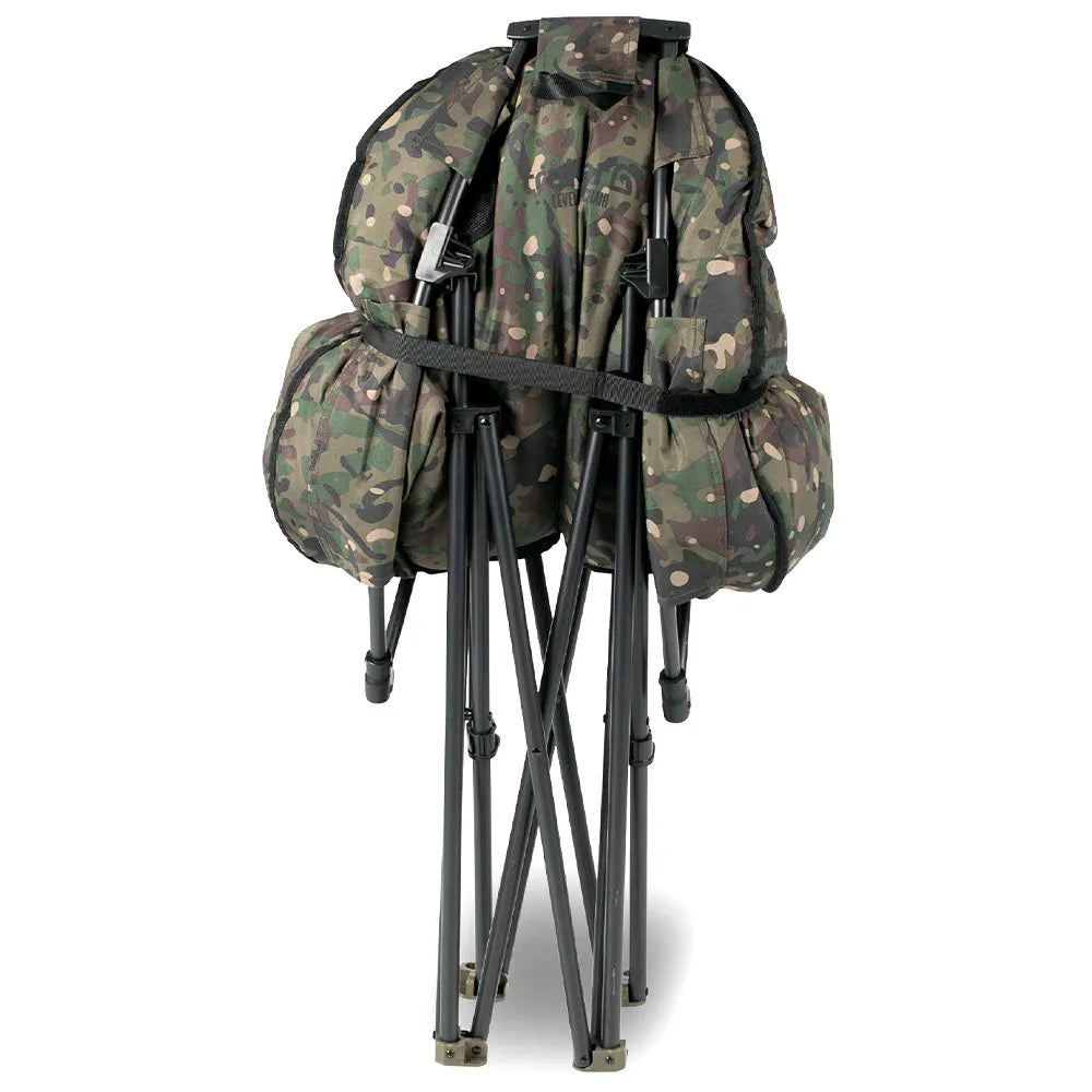 TRAKKER TRAKKER Levelite Luna Chair Camo - Parkfield Angling Centre