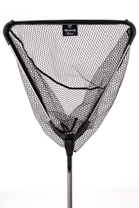 FOX FOX Rage Warrior 60CM Net 2.1M RUBBER MESH - Parkfield Angling Centre