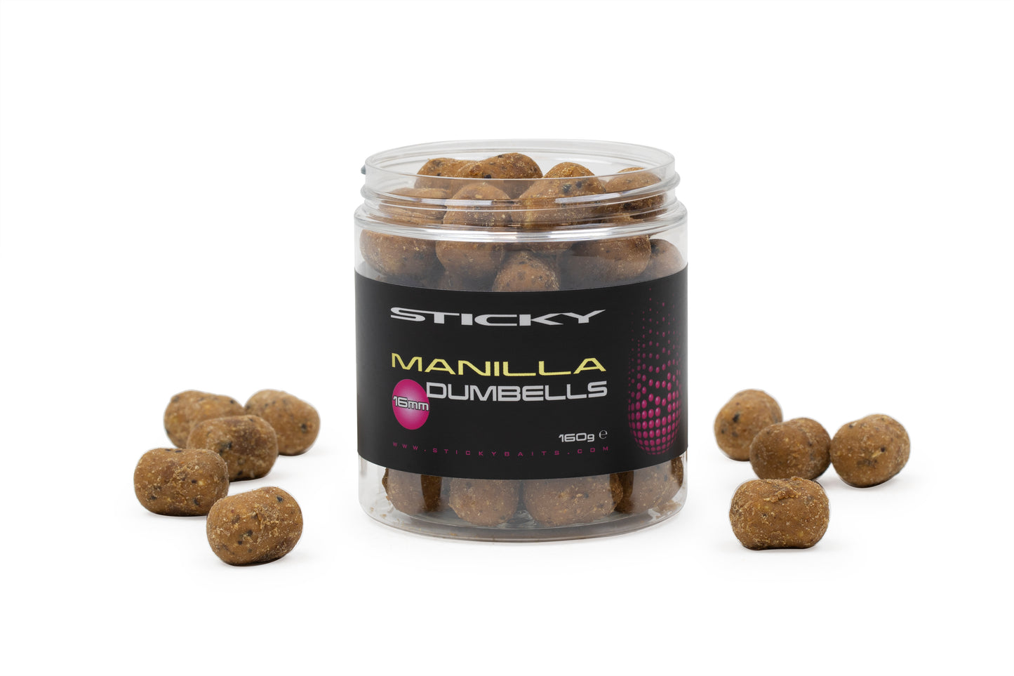 STICKY BAITS STICKY BAITS Manilla Dumbells 160g Pot - Parkfield Angling Centre