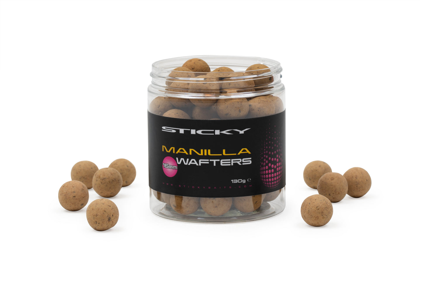STICKY BAITS STICKY BAITS Manilla Wafters 16mm 130g Pot - Parkfield Angling Centre