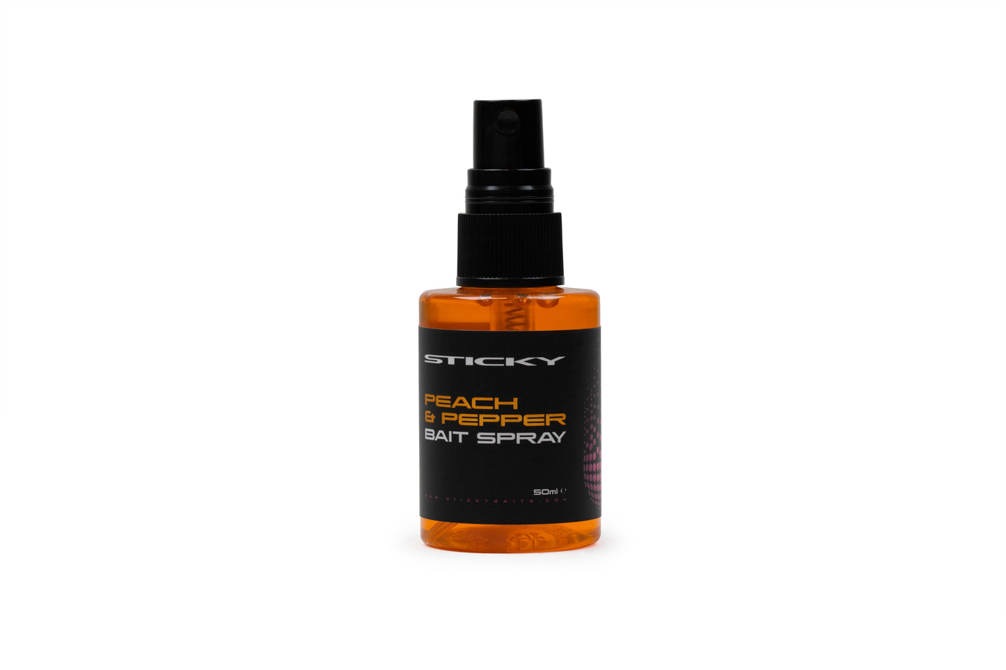 STICKY BAITS STICKY BAITS Peach & Pepper Bait Spray 50ml Spray - Parkfield Angling Centre