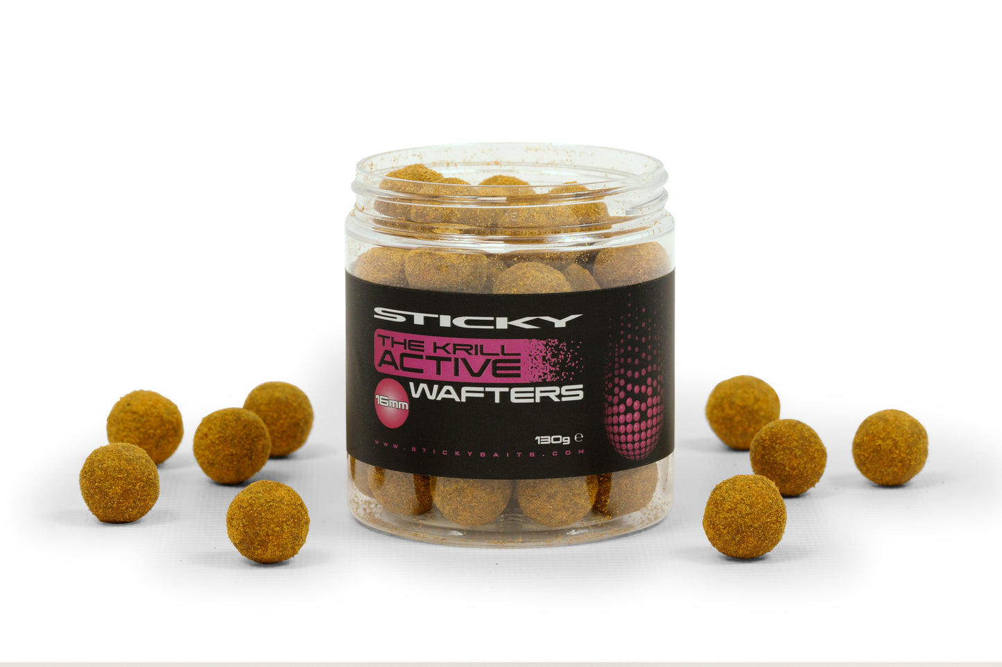 STICKY BAITS STICKY BAITS The Krill Active Wafters 130g Pot - Parkfield Angling Centre