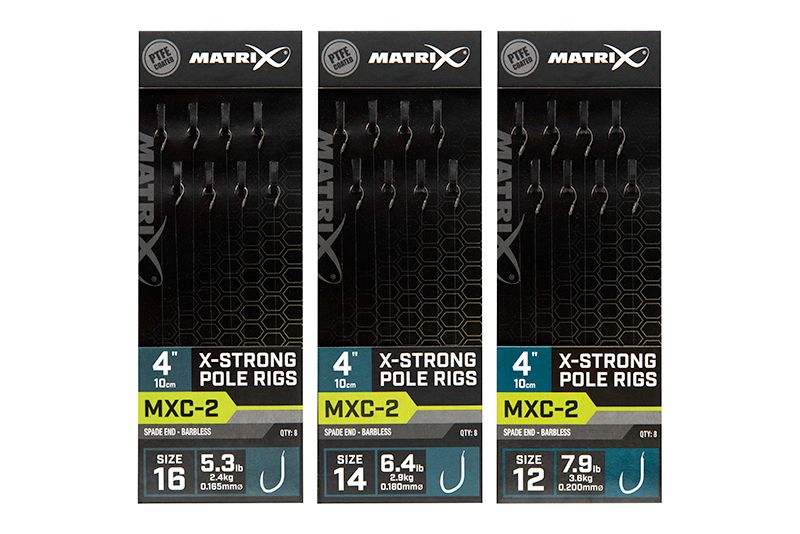MATRIX MATRIX MXC-2 4" X-Strong Pole Rigs - Parkfield Angling Centre