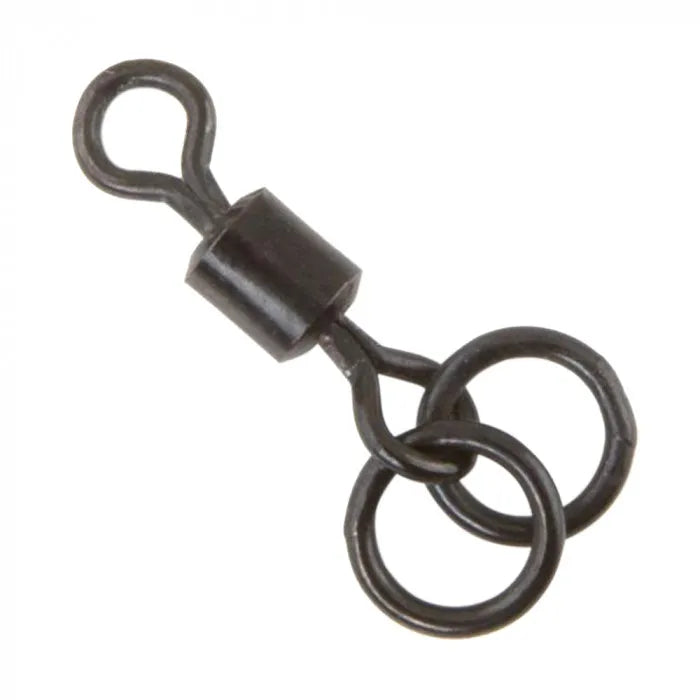 FOX FOX Edges Double Ring Swivel Size 7 x 8 - Parkfield Angling Centre