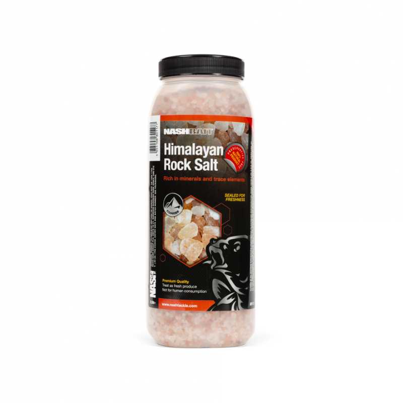 NASH NASH Himalayan Rock Salt Fine 500g - Parkfield Angling Centre