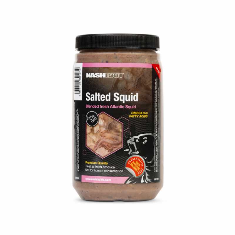 NASH NASH Salted Squid 500ml - Parkfield Angling Centre