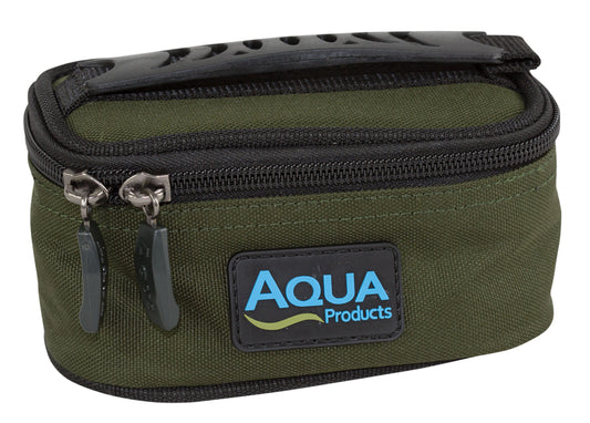 AQUA AQUA Lead and Leader Pouch Black Series  - Parkfield Angling Centre