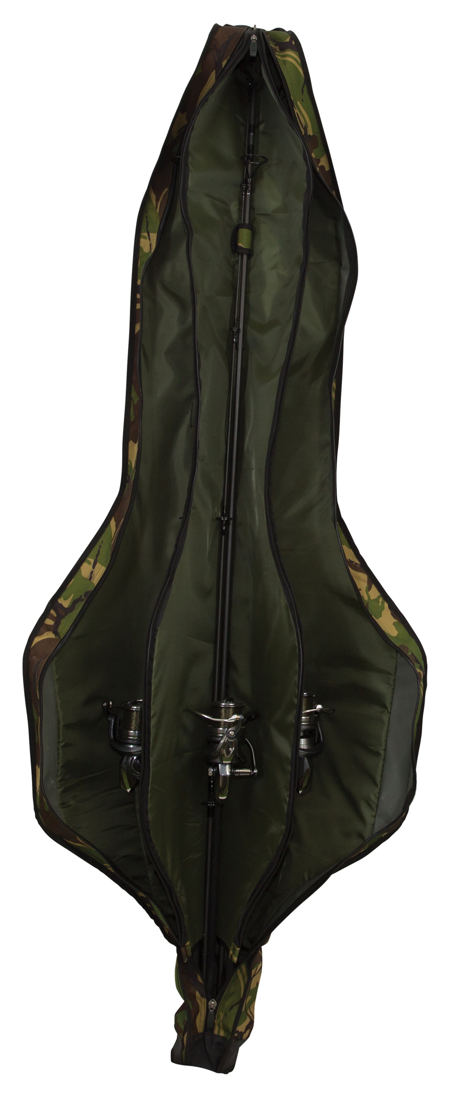 AQUA AQUA Tristar 12ft 3 Rod Holdall - DPM - Parkfield Angling Centre